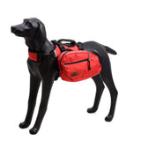 Arnés tipo mochila extraíble para perros, chaleco reflectante para mascotas al aire libre, arneses para viajes, acampadas, senderismo, perros medianos y grandes, bolsas de sillín