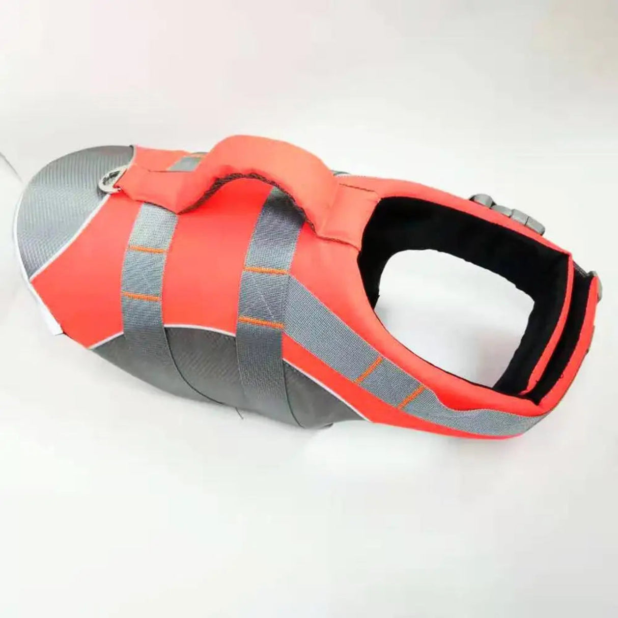 Chaleco salvavidas para perros Traje de baño de rescate de seguridad para mascotas Ropa de natación para perros Ropa de verano para surfear Ropa de seguridad transpirable Oxford para bulldog