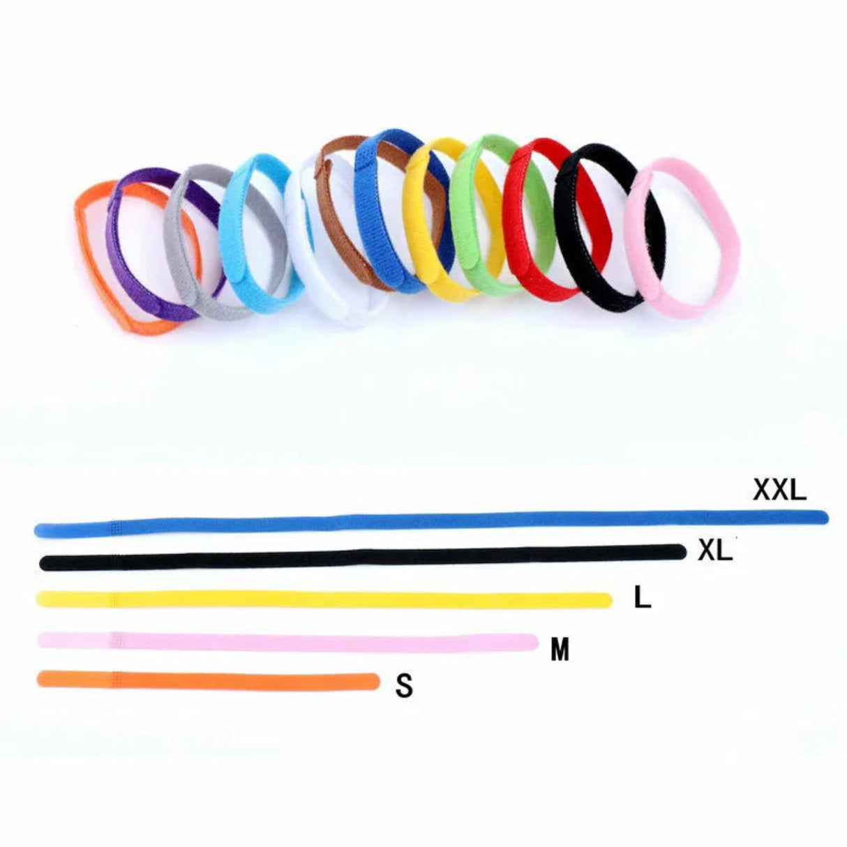 12pcs/set Random Color Dog Newborn Collar Puppy Identification Collar Cat Newborn Baby Supplies Kitten Pit Bull Pets Accessories