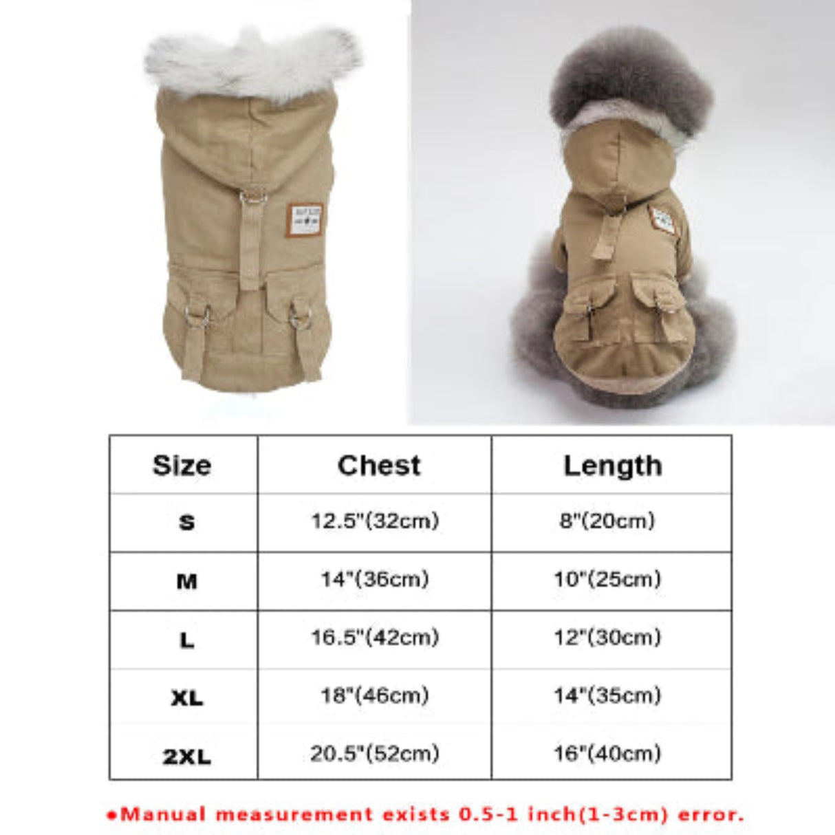 Cool Dog Leather Jacket Coat Warm Winter Pet Clothing Outfit French Bulldog Clothes Coats for Small Medium Dogs