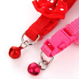 Pet Bell Collar Cat Collar Dog Bell Collar Multicolor Bows Collar Bell Collar Adjustable