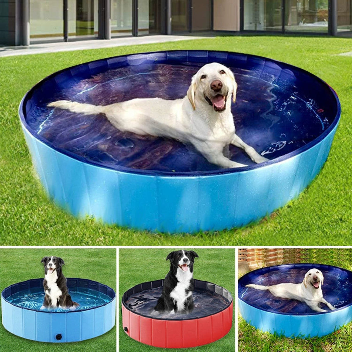 Dog Bathtub Foldable Dog Bathtub Medium Large Dog Golden Retriever Dog Special Swimming Pool Bathtub Bath Barrel