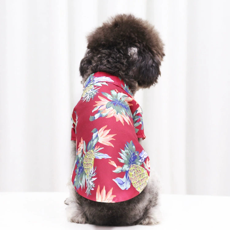 T-shirt Pineapple Hawaiian Golden Retriever K-style Dog