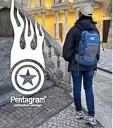 Mochila ligera Pentagram de 19 l para senderismo, viajes y actividades al aire libre