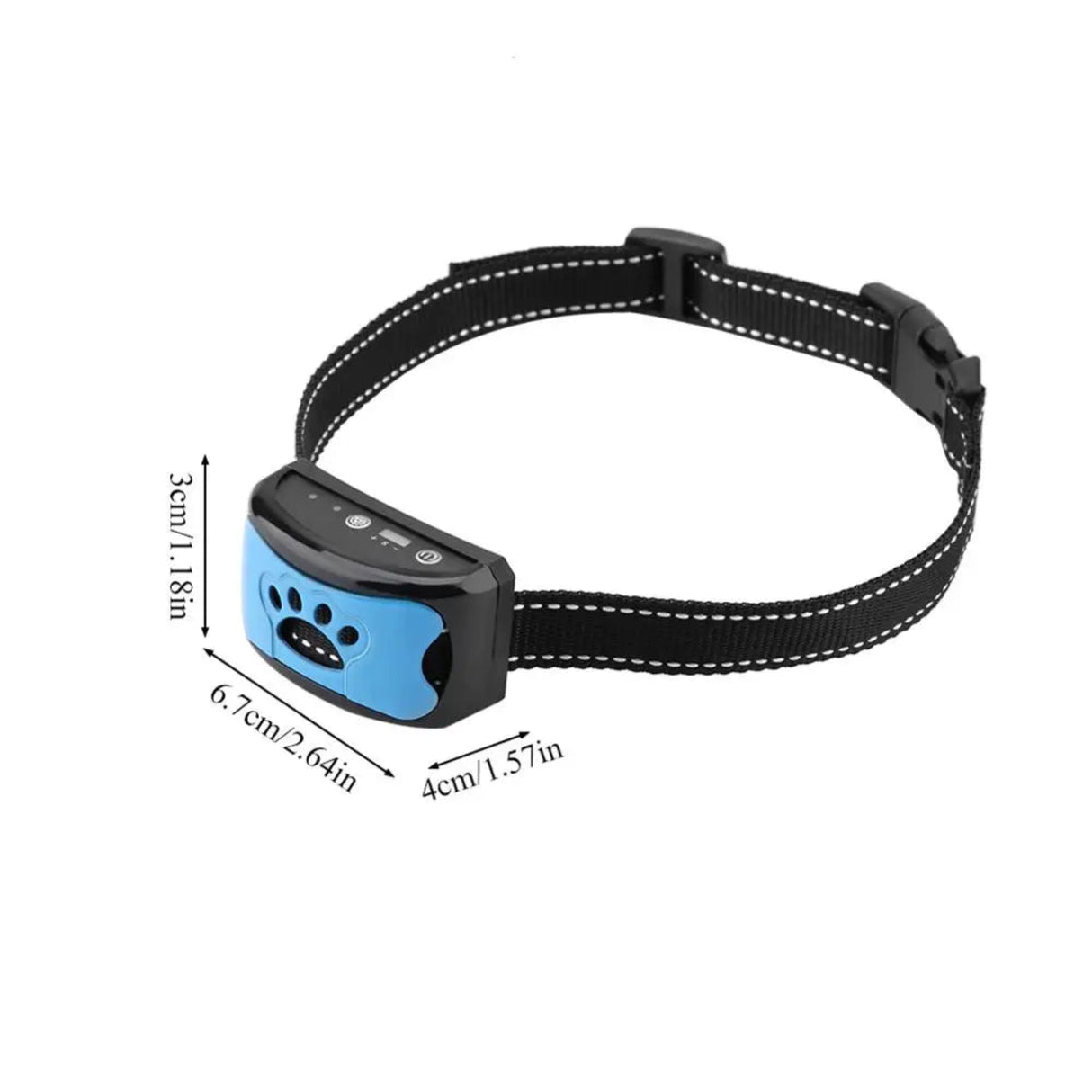 Dispositivo antiladridos para perros, collar de entrenamiento ultrasónico eléctrico USB para perros, collar antiladridos con vibración para dejar de ladrar, venta al por mayor 