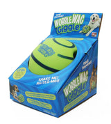 Wobble Wag Giggle Glow Ball Interactive Dog Toy Fun Giggle Sounds When Rolled or Shaken Pets Know Best As Seen On TV