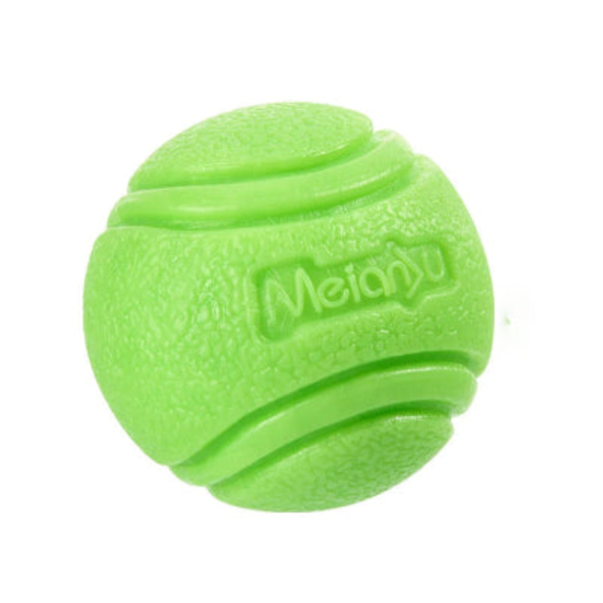 Pet Dog Toy Bouncy Ball Bite-Resistant Solid Ball Rubber Chewing Toy Outdoor Throwing Retrieve Dog Training Supplies