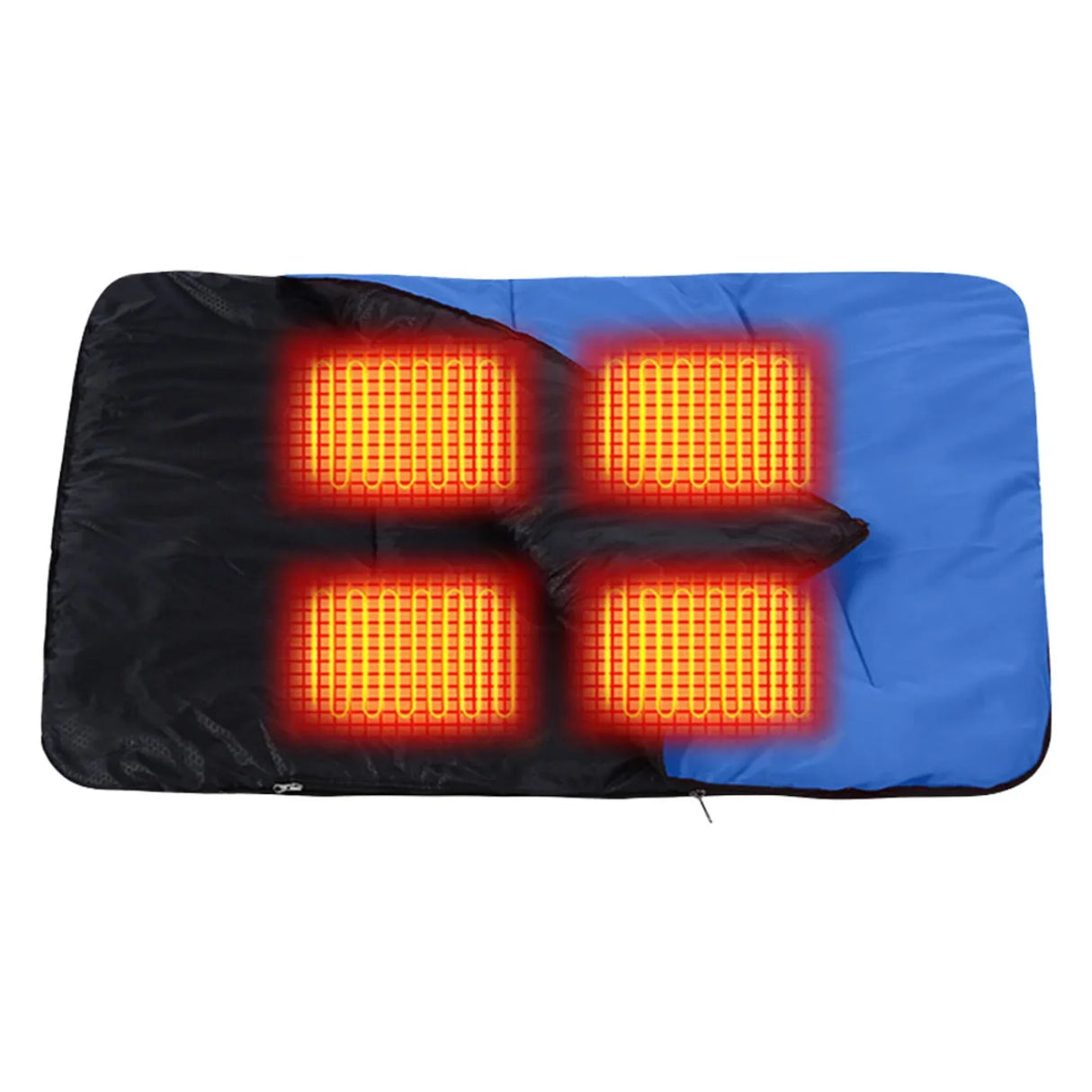 Electric Heated Pet Sleeping Bag Waterproof Heating Dog Sleeping Bag 3 Levels Heated Warming Cat Sleeping Bag for Indoor Outdoor