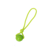 Pet Dog Toy Bouncy Ball Bite-Resistant Solid Ball Rubber Chewing Toy Outdoor Throwing Retrieve Dog Training Supplies