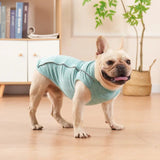 Camiseta reflectante para perros, camiseta de poliéster suave, chaleco para cachorros, ropa de primavera para perros pequeños, medianos y grandes, camiseta de bulldog francés, ropa para mascotas