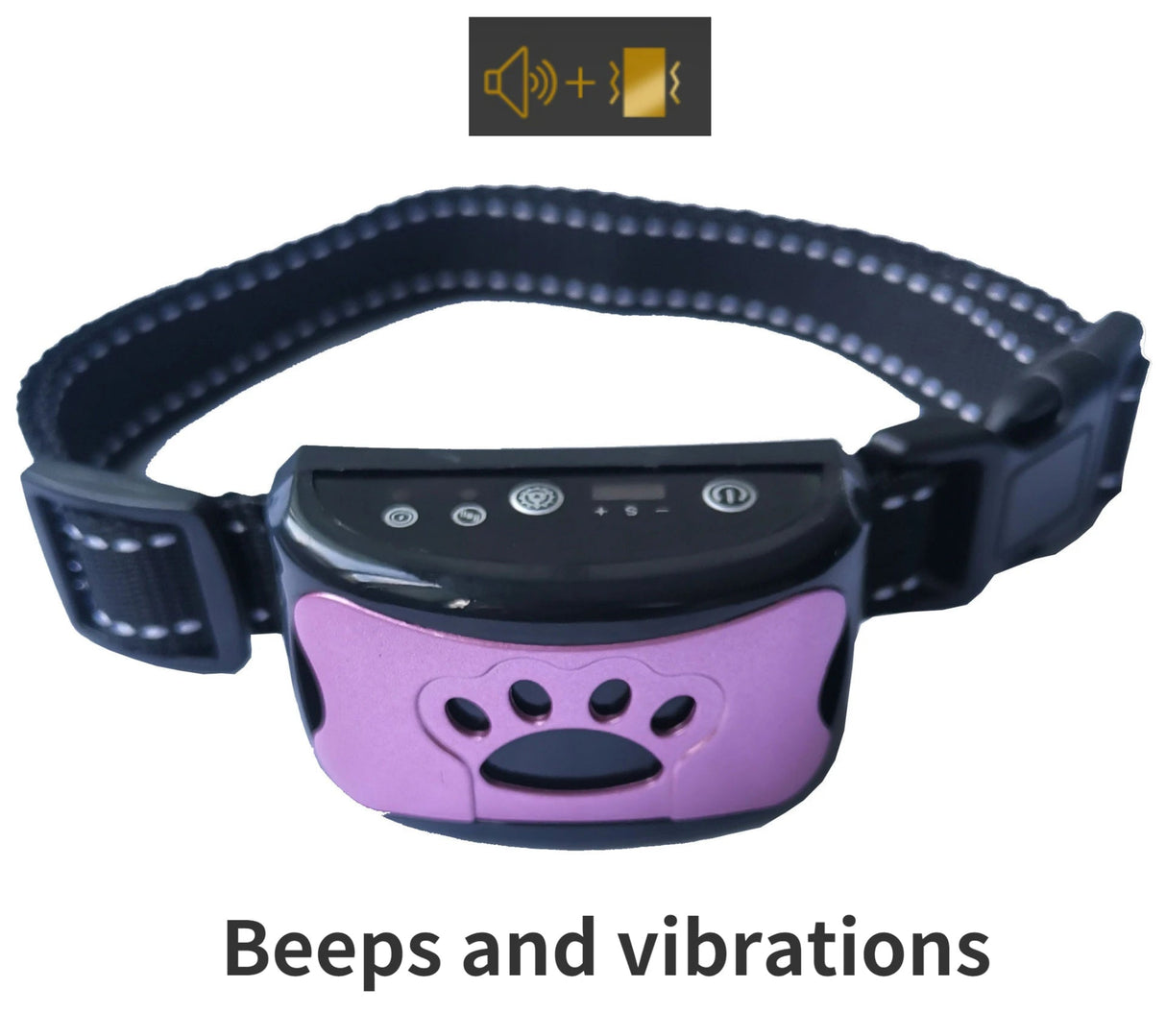 Dispositivo antiladridos para perros, collar de entrenamiento ultrasónico eléctrico USB para perros, collar antiladridos con vibración para dejar de ladrar, venta al por mayor 