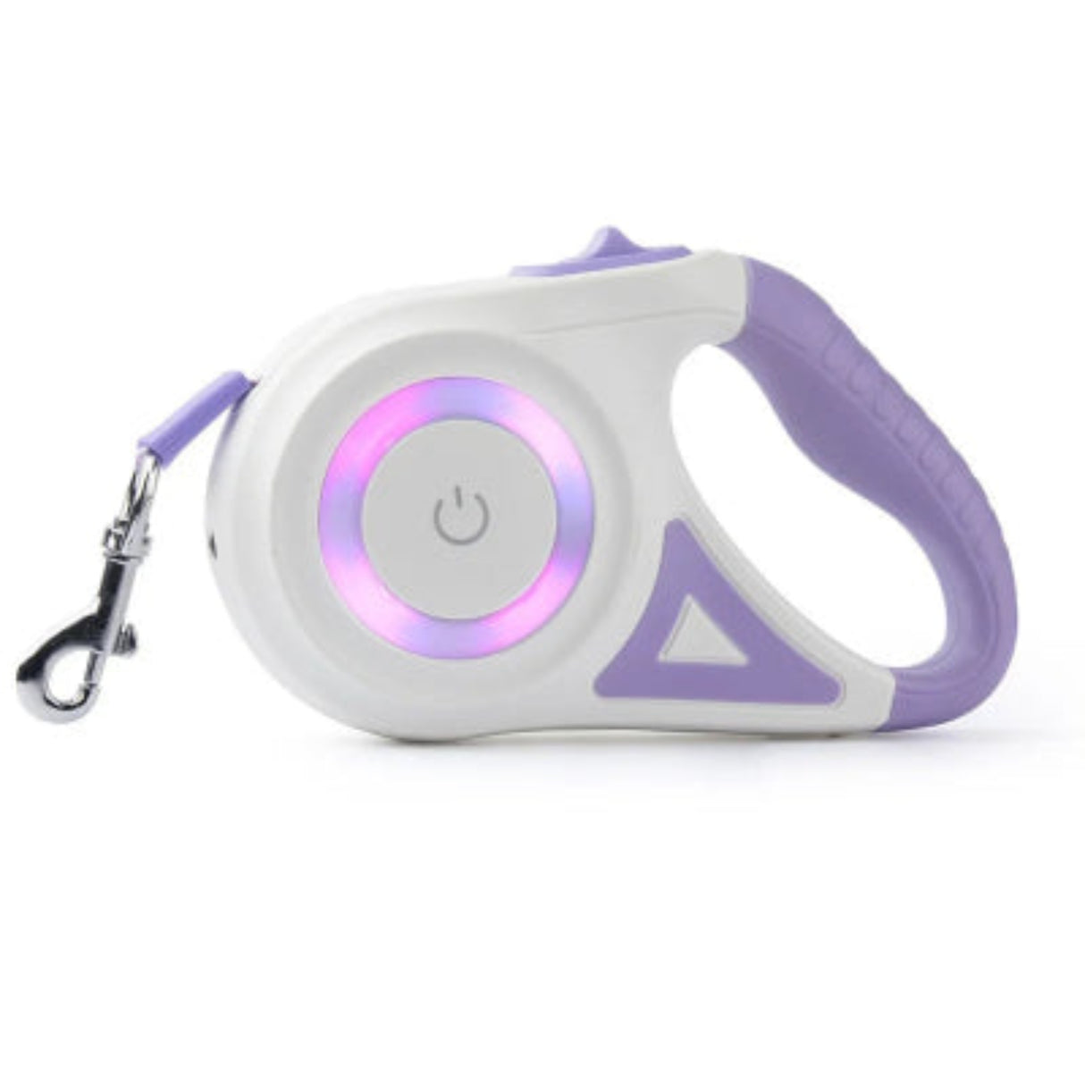 5M Automatic Retractable Dog Leash with Led Flashlight Durable Nylon Lead for Pet Dogs Adjustable Walking Running Rope