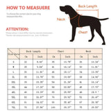 Fashion Big Dog Waterproof Jacket Autumn Winter Pet Coat with Traction Buckle Doberman Pinscher Golden Retriever Outdoor Jackets