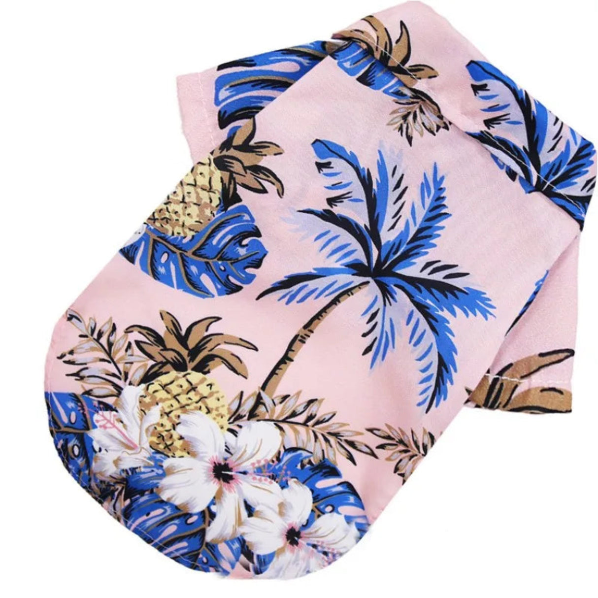 Camisa hawaiana de moda para perros, ropa de verano para mascotas, camisa fina transpirable para gatos, chaleco con estampado bonito para cachorros, ropa para chihuahua