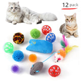 Cat Toys Mouse Shape Balls Foldable Cat Play Tunnel Kitten Tower Funny Cat Tent Pet Supplies  for Indoor Cats