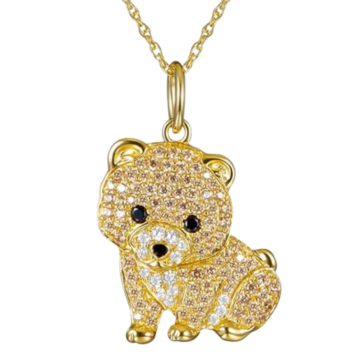 Exquisite and Cute Schnauzer Dog Pendant Necklace for Women Elegant Pet Puppy Jewelry Animal Accessories Dog Lovers Gift