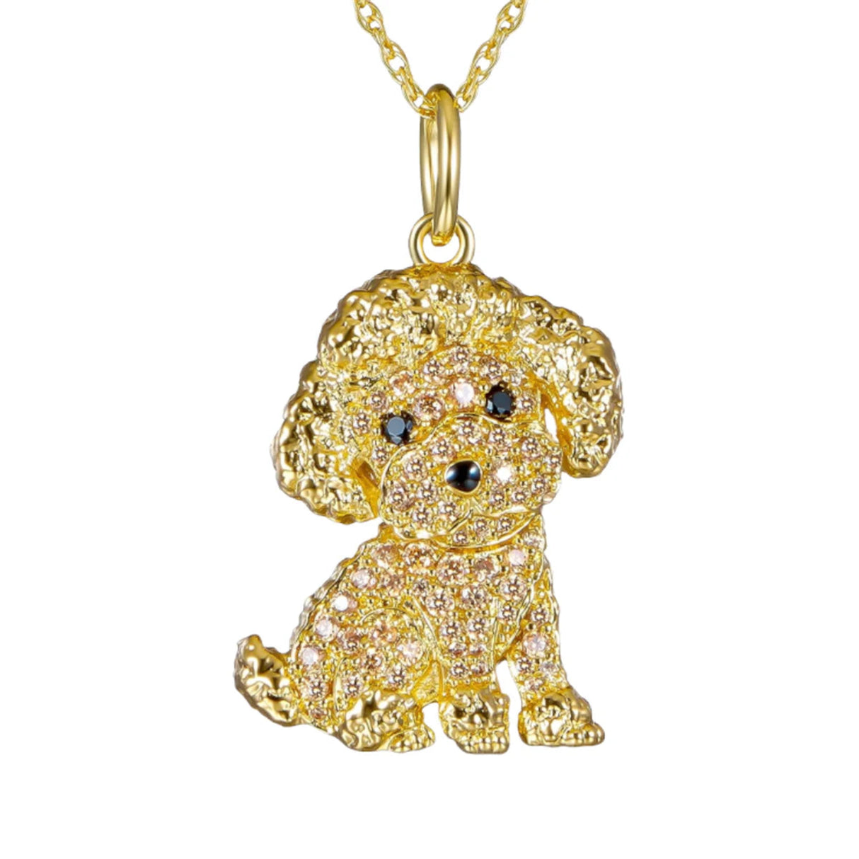 Exquisite and Cute Schnauzer Dog Pendant Necklace for Women Elegant Pet Puppy Jewelry Animal Accessories Dog Lovers Gift