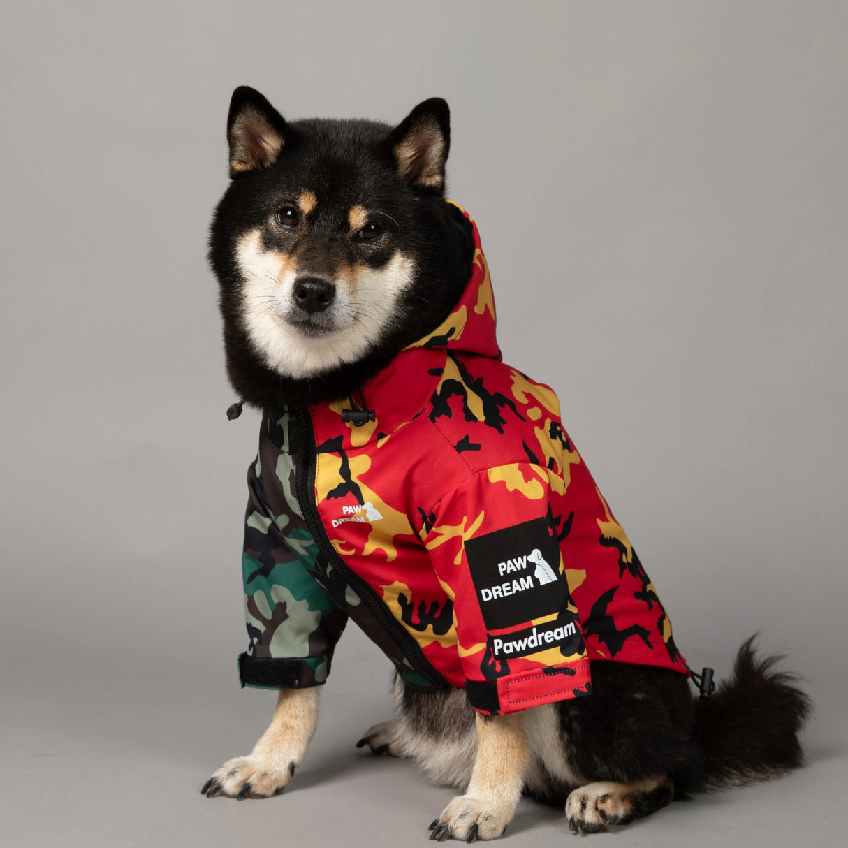 PawDream Dog Clothes Raincoat For Small Big Dogs Wind Coat Windbreaker French Bulldog Hoodie For Dogs Clothes Jacket Chihuahua