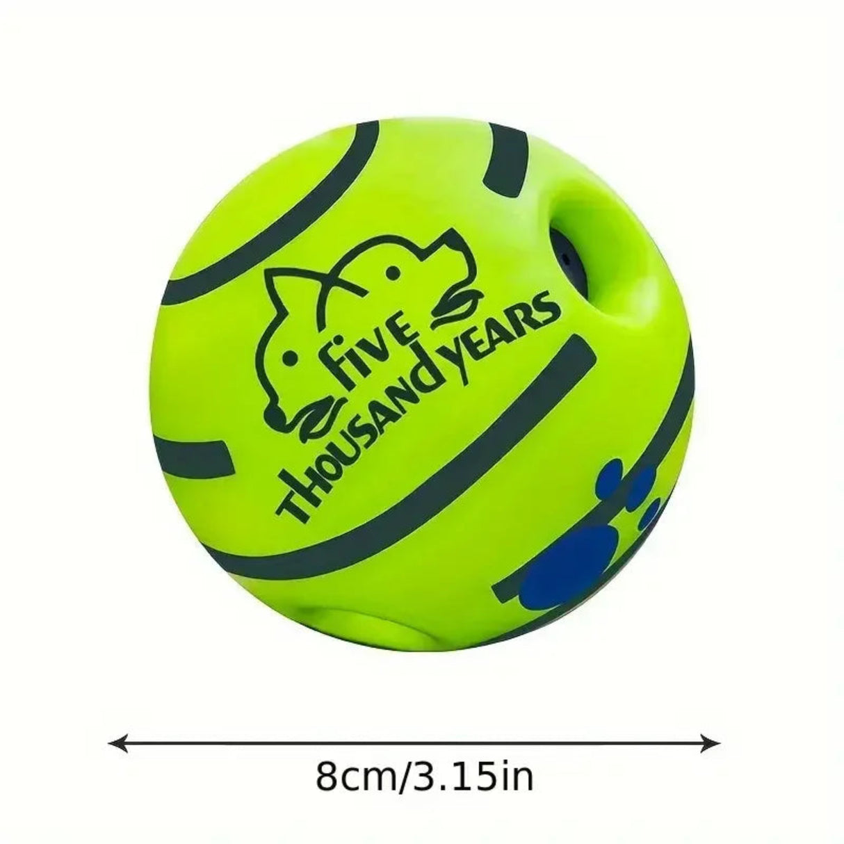 OUZEY Pet Dog Toy Ball Squeaker Bite Resistant Dog Chew Toy Interactive Puppy Training Toys Dewable Food Dog Supplies