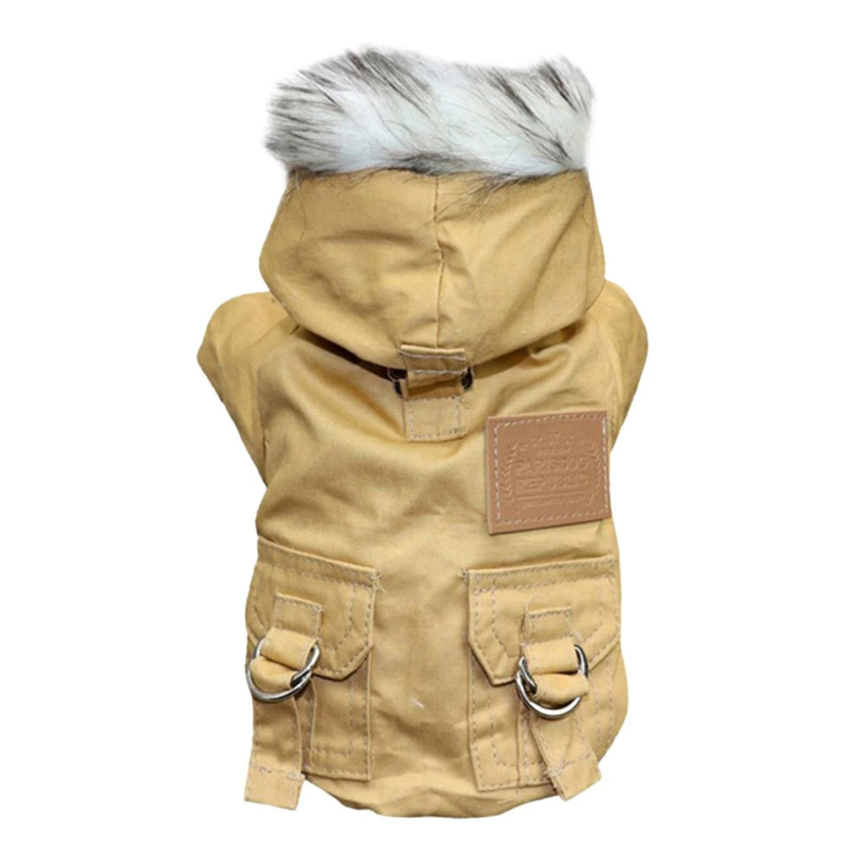 Pet Dog Jacket With Harness Winter Heavy Hiking Coat Dog Warm Hoodie Vest Windproof Outdoor Jacket For Small Medium Large Dog