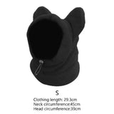 Gorro de invierno para perros, protección contra el ruido, cortavientos, grueso, con capucha para gatos, animales pequeños, perros medianos y grandes, mascotas, senderismo 