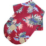 Fashion Hawaiian Beach Style Dog Shirt Summer Pet Dog Clothes Breathable Cat Thin Shirt Cute Print Puppy Vest Chihuahua Clothes