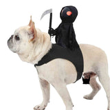 Festival Dog Outfits Pet Dog Halloweens Clothes Make Up Skeletons Dog Costumes for Medium Large Dogs