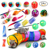 Cat Toys Mouse Shape Balls Foldable Cat Play Tunnel Kitten Tower Funny Cat Tent Pet Supplies  for Indoor Cats