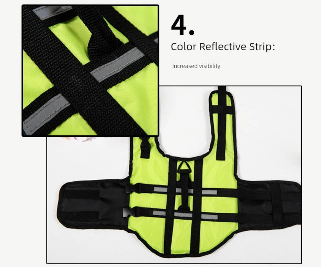 Dog Life Jacket Large Dog Clothes Summer Safety Swimming Clothes Golden Retriever Corgi/French Bulldog Clothing Pet Swimsuit