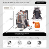 Aione Suspension Hiking Backpack Men and Women Riding Outdoor