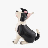New Standing 3D Cartoon Dogs Claw Bulldog Shepherd Poodle Puppy Pet Theme Birthday Party Decoration Forest Animals Balloons 1PCS