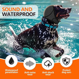 Waterproof Noise Cancelling Dog Ear Muffs for Swimming & Grooming - Calming Hood To Relieve Pet Anxiety & Prevent Shock