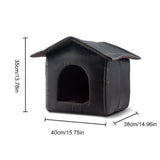 Cats House Waterproof Outdoor Keep Warm Pet Cat Cave Beds Nest Funny Foldable And Washable For Kitten Puppy Pets Supplies