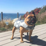 Traje de baño de verano para mascotas, traje de baño con diseño de tiburón sirena, ropa de seguridad para mascotas, chaleco salvavidas para perros, ropa, chaleco salvavidas, collar, arnés