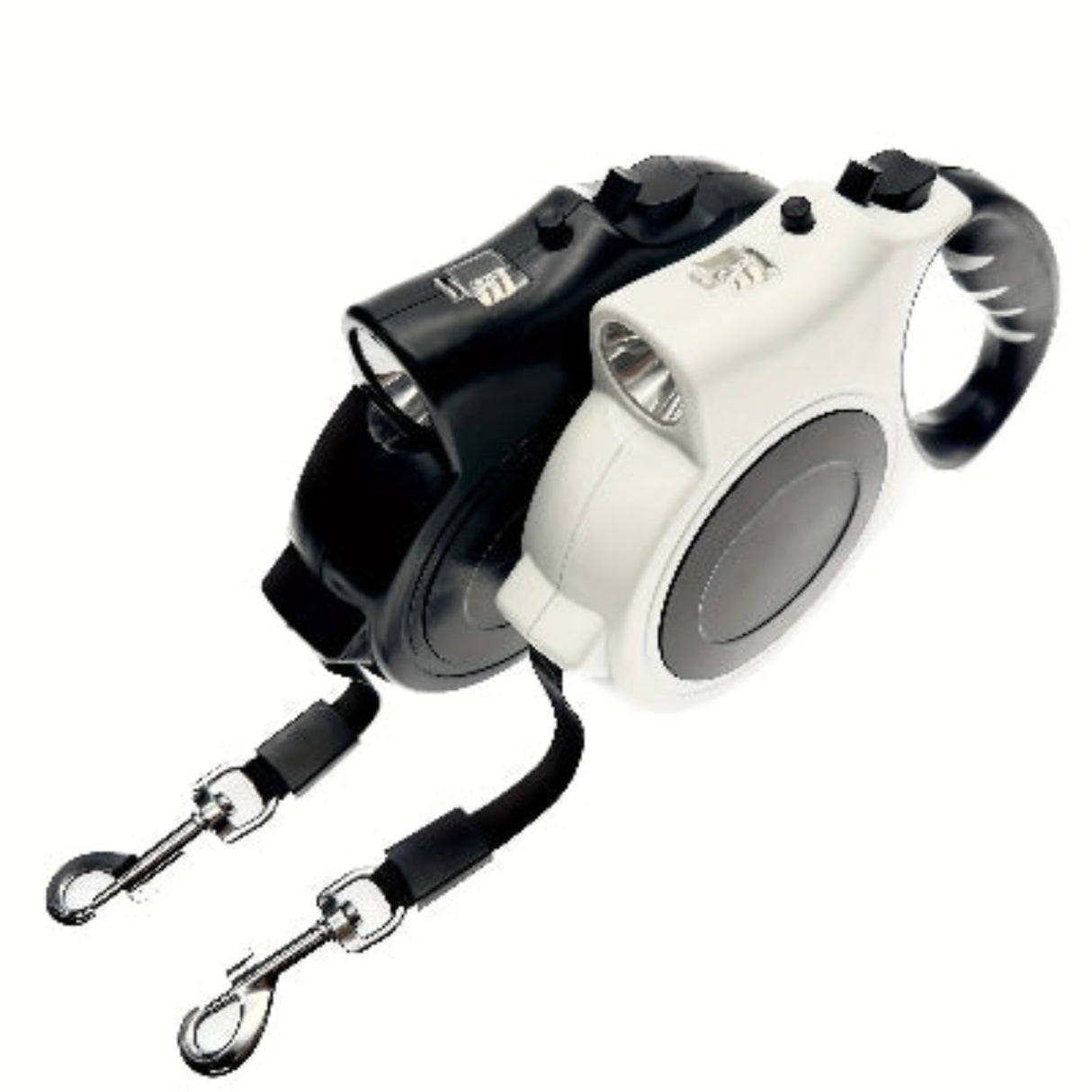 1 correa retráctil iluminada para perros de 16 pies, ajustable, ideal para perros medianos y grandes, perfecta para caminatas y carreras nocturnas