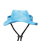 Cute Pet Sun Hat Cat Sun Hats for Dog Baseball Cap Cat Hat Pet Hats for Small Dogs Cats with Ear Holes Adjustable Drawstring