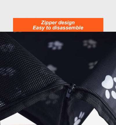 Print Travel Dog Car Seat Cover Waterproof Pet Dog Carriers Bag Cat Transport Hammock Dog Car Seat Basket for Small Medium Dogs