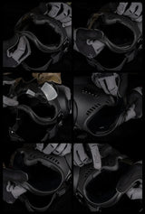 Tactical Dog Training K9 Helmet Military Hunting Large Dog Patrol Dogs Sheepdog Pet Motorcycle Protective Helmet with Goggles