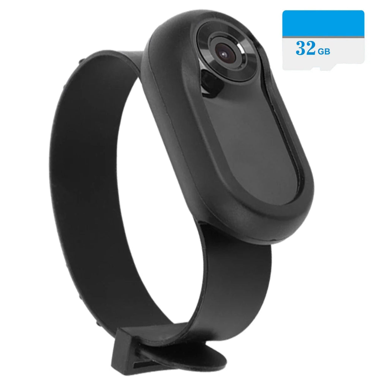 HD 1080P Wireless Collar Camera No WiFi Needed Dog Cat Pet Camera Collar Sport/Action Camera Video Records with 32G Card for Cat