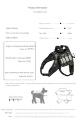 Pet Dog Chest Backpack Carrier Camouflage Portable Dog Leash Bag Supplies Puppy Collar Harness Accessories for Outdoor Travel