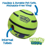 Juguete interactivo para perros Wobble Wag Giggle Glow Ball Sonidos divertidos de risas cuando se rueda o se agita Las mascotas lo saben mejor Como se ve en la televisión