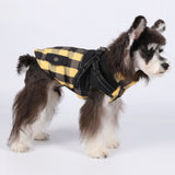 Large Pet Dog Jacket With Harness Winter Warm Dog Clothes For Small Dogs Waterproof Dog Coat Chihuahua French Bulldog Costumes