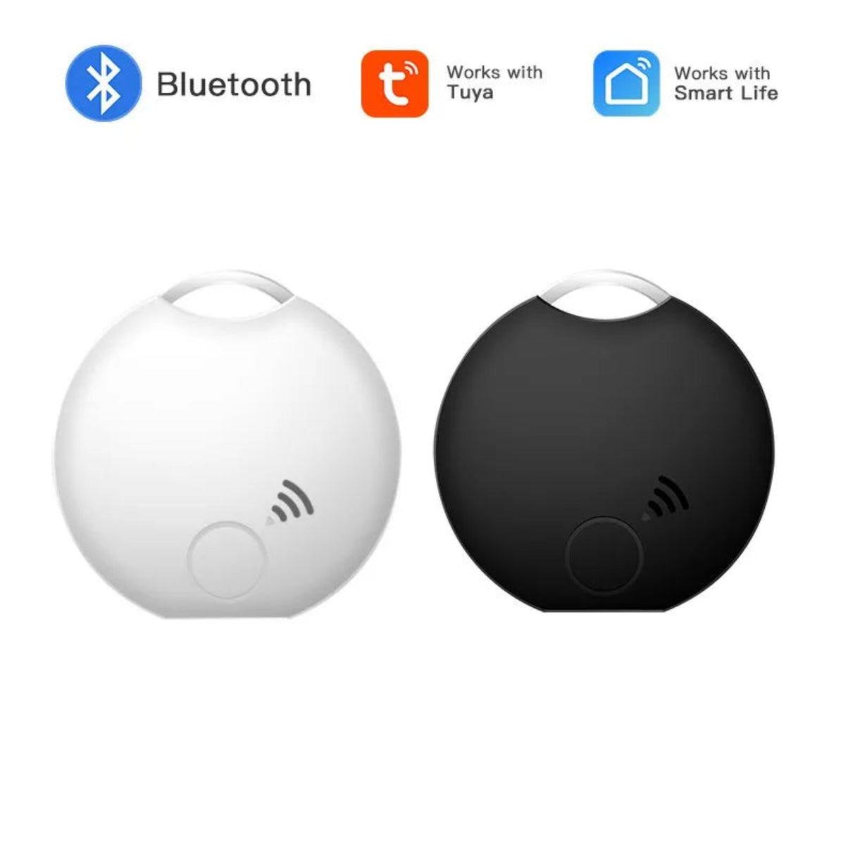 Dispositivo antipérdida inteligente con Bluetooth para Android, billetera con localizador inalámbrico, rastreador electrónico inteligente, localizador GPS portátil para mascotas 