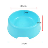 Safety Cute Multi-Purpose Candy Color Plastic Dog Bowls Feeding Water Food Cat Bowl Food Bowl Pet Food Bowl