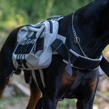 Pet Large Pocket Chest Strap Vest Reflective Dog Chain Explosion-Proof Impact Tactical Chest Strap Large Dog Chest Strap