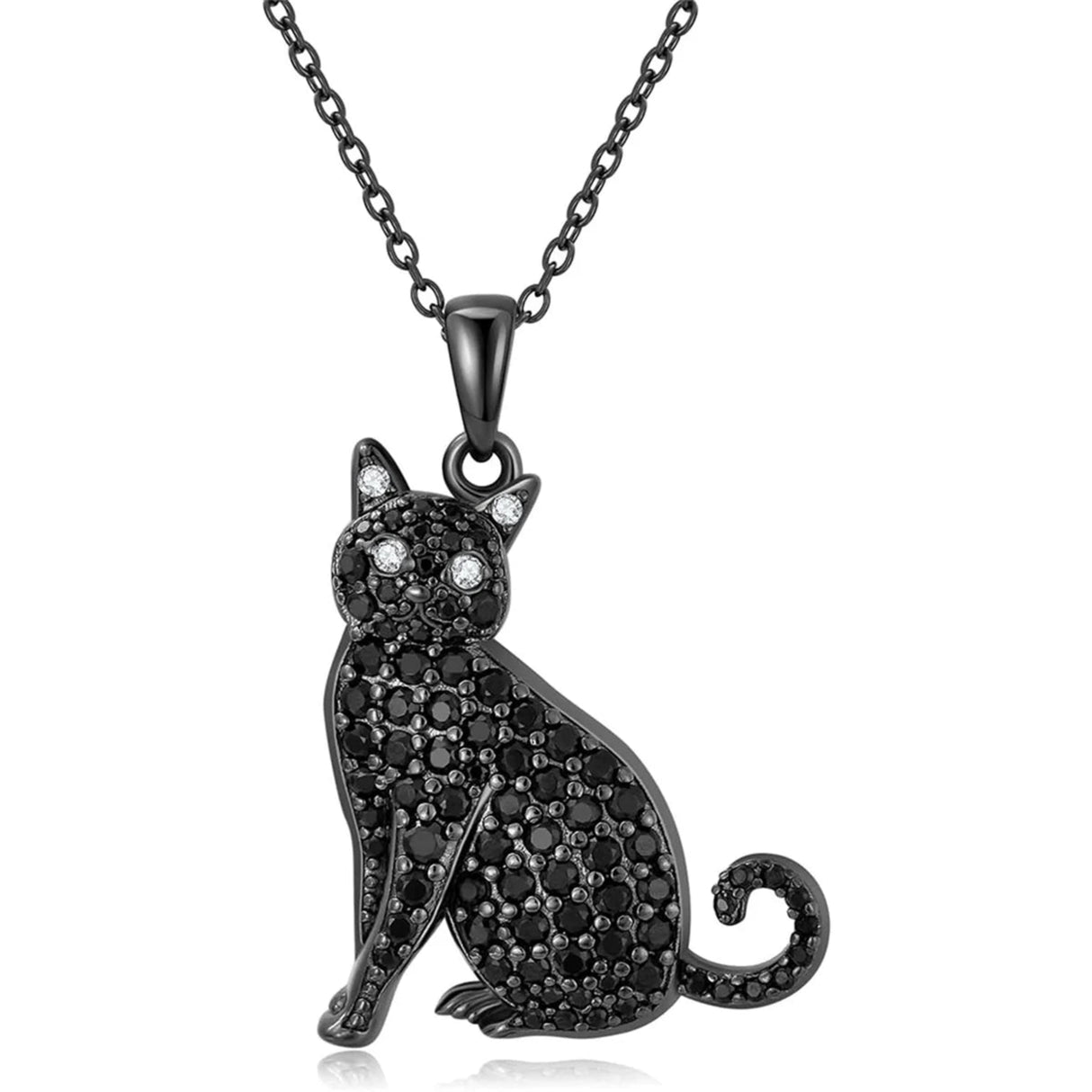 Creative and Handsome Maine Coon Cat Pendant Necklace for Women Exquisite Pet Kitten Jewelry Accessories Cat Lovers Holiday Gift