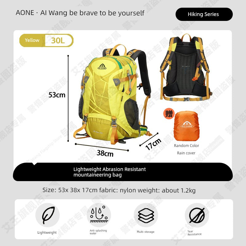 Aione Suspension Hiking Backpack Men and Women Riding Outdoor