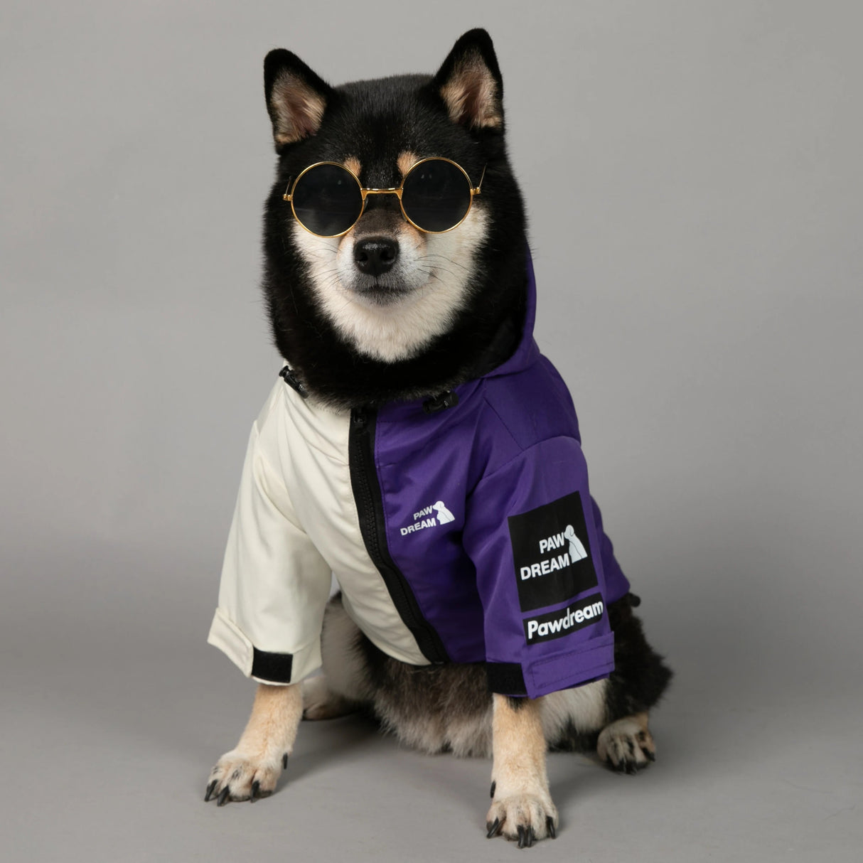 PawDream Dog Clothes Raincoat For Small Big Dogs Wind Coat Windbreaker French Bulldog Hoodie For Dogs Clothes Jacket Chihuahua