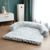 Washable Pet Sofa Dog Bed Calming Bed For Large Dogs Sofa Blanket Winter Warm Cat Bed Mat Couches Car Floor Furniture Protector