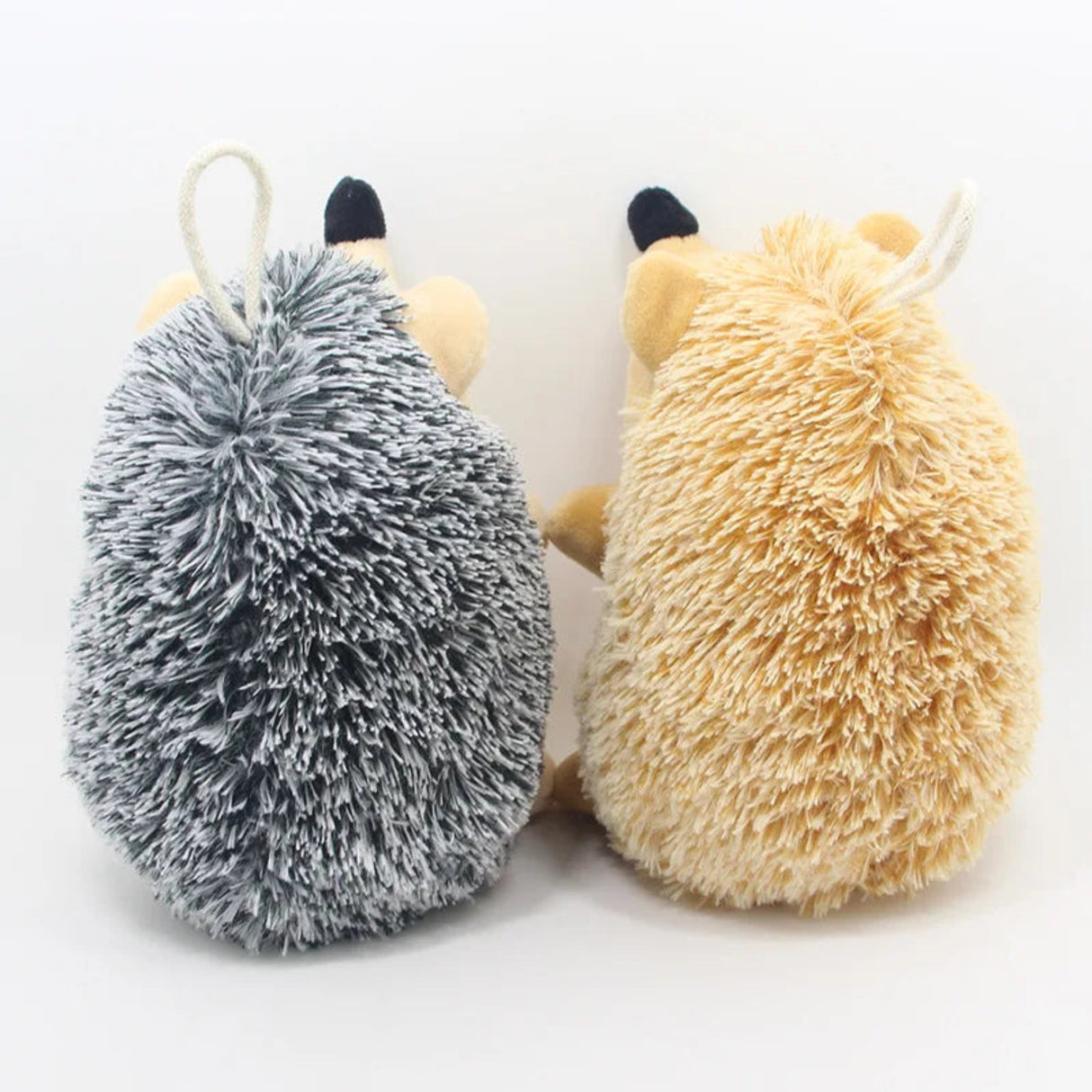 Juguetes de peluche suaves de erizo para perros pequeños y grandes, juguete interactivo con sonido chirriante, juguete resistente a mordeduras, accesorios para mascotas 